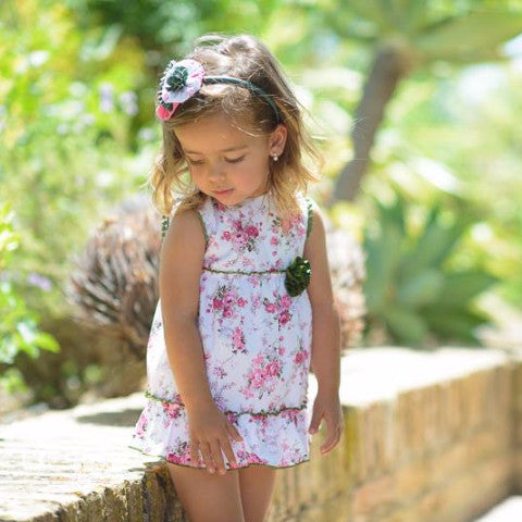Vestido online bebe floral