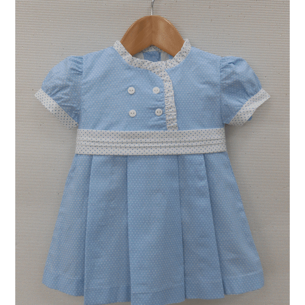 Vestido deals cruzado niña