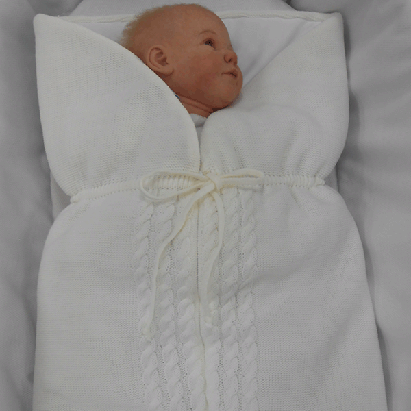 Saco Bebe invierno dibujo tres ochos Sard n