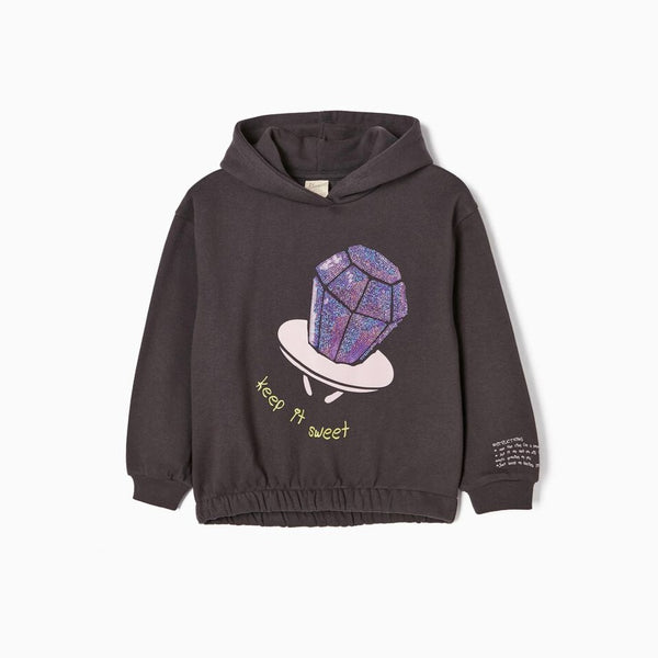 Conjunto Sudadera Niña Sudaderas En Algodón Perchado SUDADERA DE