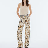 Pantalón ancho de mujer estampado Andam