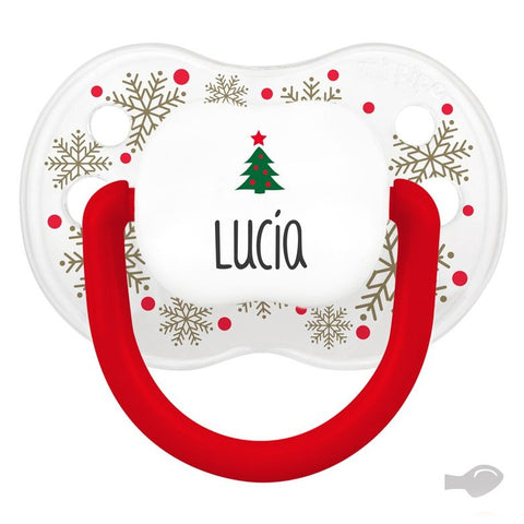 Chupete New Classic Deco Navidad Cristal Copos, Personalizado