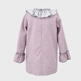 Vestido Niña Pata de Gallo Rosa La Ormiga