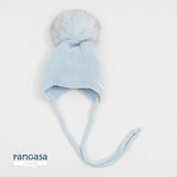 GORRO POMPON PANGASA CON CUERDITAS