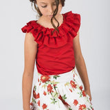 comprar on line conjunto para niña falda y blusa marca la ormiga