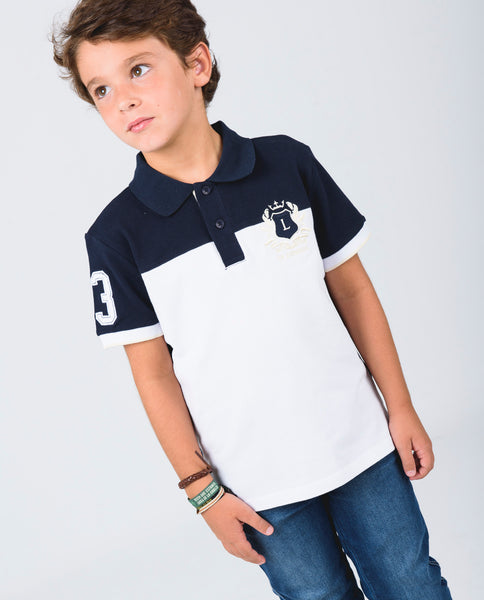 Polo Niño Escudo La Ormiga