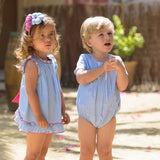 Vestido Bebé Niña  Lunar pequeño