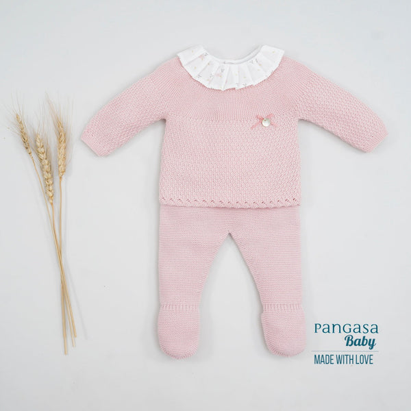 comprar conjunto para bebe niña de pangasa en oferta