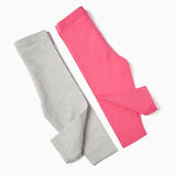 CAMISETA + 2 LEGGINGS DE ALGODÓN PARA BEBÉ NIÑA, MULTICOLOR