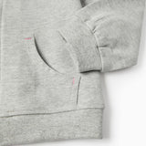 CHAQUETA CON CAPUCHA DE ALGODÓN PARA NIÑA 'MINNIE', GRIS