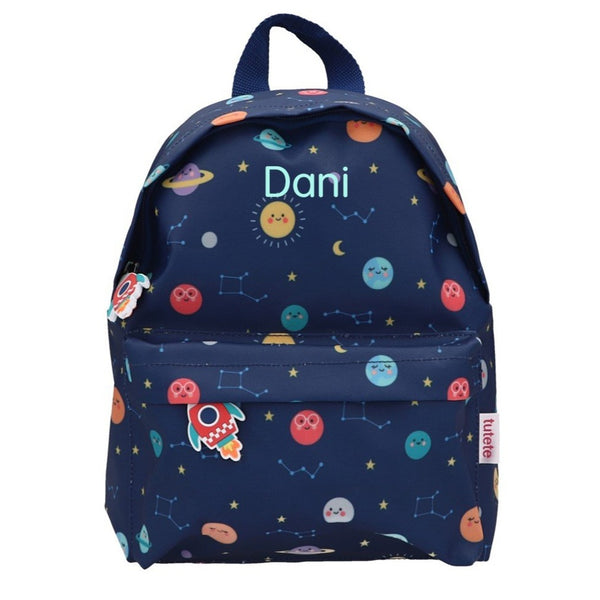 Mochila Infantil Espacio Personalizable