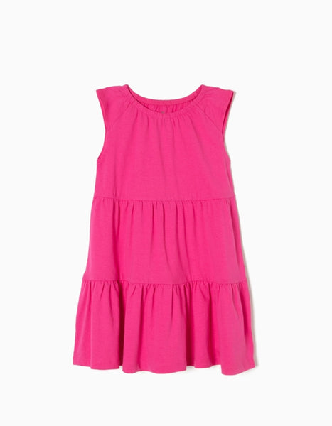VESTIDO BASICO ALGODON ZIPPY