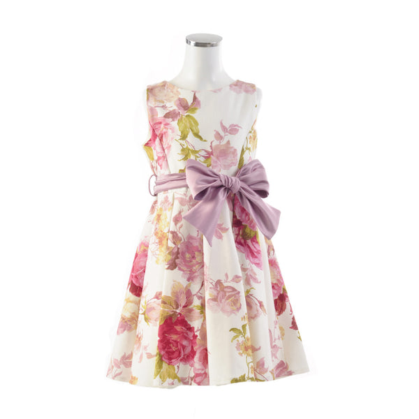 Vestido Niña Tapiz Flor Grande