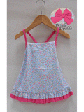 Vestido lycra niña de baño estampado liberty de la marca Sardón.