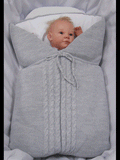 Saco bebé de lana para carrito o cuna en varios colores de Sardón