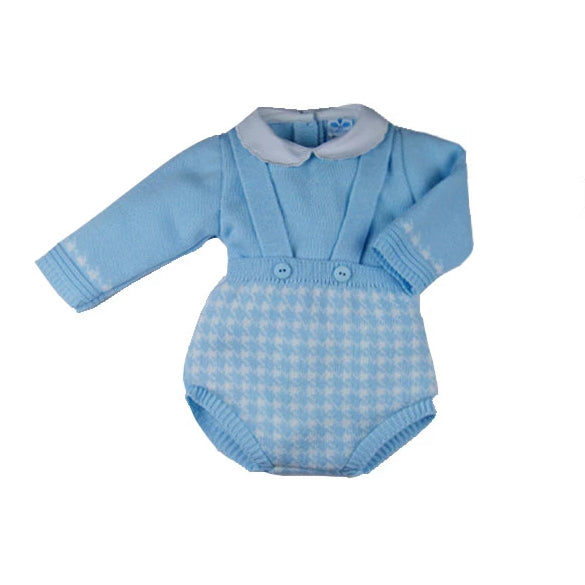 CONJUNTO BEBE TIROLES PATA DE GALLO SARDON