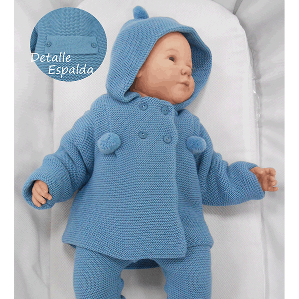 Polaina Traje San Francisco Bebe San Francisco Punto Bebé Azul