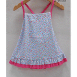 Vestido lycra niña de baño estampado liberty de la marca Sardón.