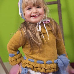 Conjunto Bebé Niña Mostaza y tul de Nini