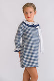 vestido niña pata de gallo 3883