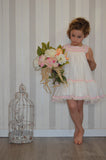 Vestido De plumeti Beige de Nini VR039