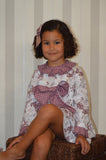 Vestido Niña Flores y Lunares