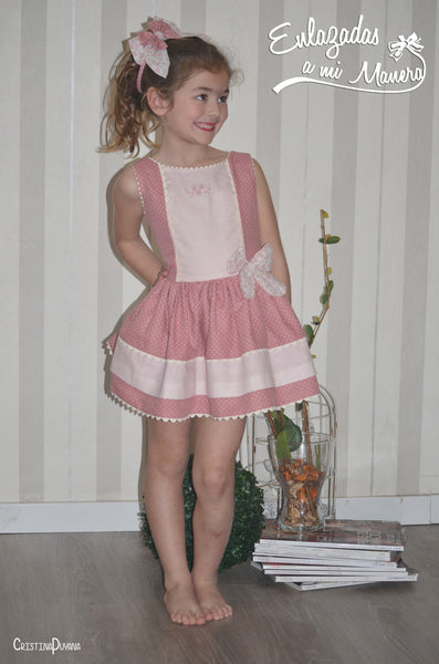 Vestido Niña Vuelo Lino.
