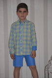 Conjunto de Niño en Cuadros.