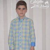 Conjunto de Niño en Cuadros.