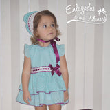 Vestido verde Babiné