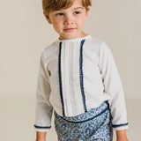 Conjunto Bebé Ornamental Azul La Ormiga