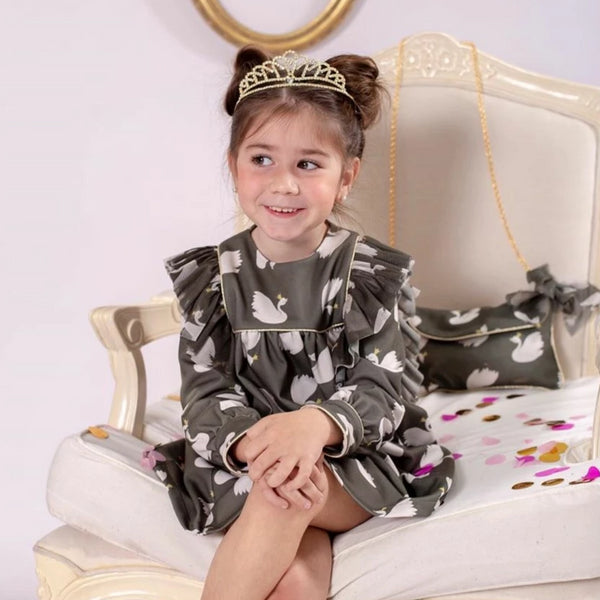 Vestido cisnes MonPetitBonbon