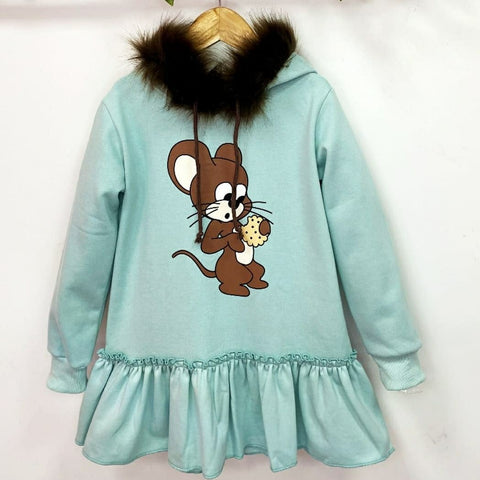 Vestido de punto ratoncito monpetit bonbon
