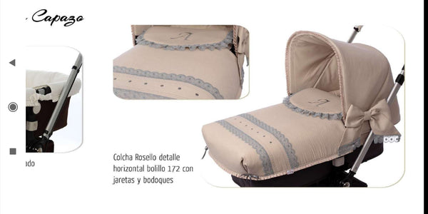 Colcha Para capazo Bugaboo Peronalizada