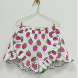 CONJUNTO CAMISETA Y SHORT FRESAS MONPETITBONBON