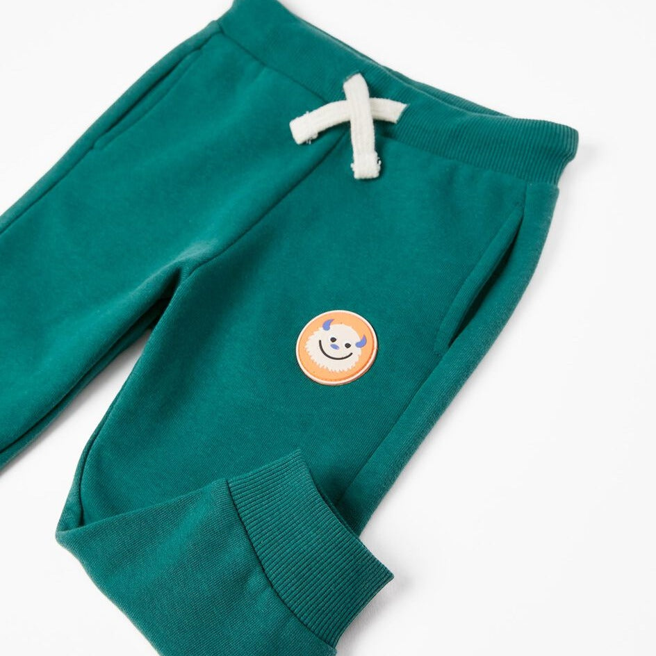 Pantalón chandal niño ZY Verde - Mometti Infantil