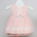 Vestido niña y niña bebe ceremonia. Confección artesanal de la marca Española Atelier de Candela