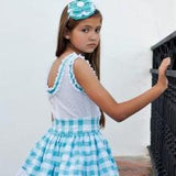 Conjunto Falda Y Camisa Cuadros Vichy marca DeBesos