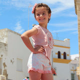Conjunto Niña de Bermuda y Camiseta