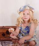 Vestido Niña de cuadros y con Tirantas