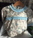 Pelele niño estampado jardín