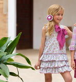 Vestido Niña Flor Buganvilla de La Ormiga